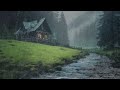 10 Hours of Rain without Thunder - Rain Sounds for Psychophysical Relaxation, Sleep Cure