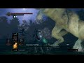 DARK SOUL 1 remaster great grey wolf sif boss