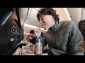 Trying Japan Airline's (JAL) WORLD CLASS economy IN-FLIGHT MEAL