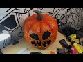 Making My Paper Mache Pumpkin Head!
