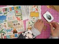 I Used 4 Templates from @JessCrafts to Smash this 12x12 Collection!! - Cardmaking Process