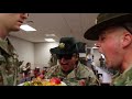 United States Army Basic Combat Training FIRST MEAL
