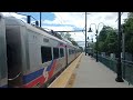 SEPTA Train Arriving at Yardley, Bucks County PA (19 May 2024)