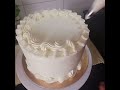 aesthetic RIBBON CAKE design 🎂 quick and elegant cake decoration 🎂 #trendingvideo #cakedecoration