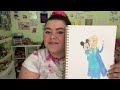 DESENHANDO 2 PERSONAGENS DA DISNEY