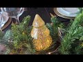 CHRISTMAS DECORATE WITH ME|HOLIDAY TABLESCAPE IDEAS