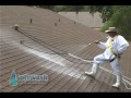 Proper Roof Cleaning / Spraying Techniques.