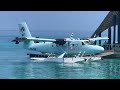 Maldives Seaplane Flight 4K, Luxury Resort 