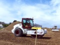 Lagan at Guernsey Airport - Hamm Vibratory Roller on The New East Apron