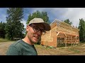 Crane Lifting A Giant Truss Roof: From The Ground To The Sky