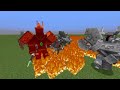 Demon Lord Vs. Mowzie's Mobs Monsters in Minecraft Showcase