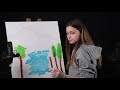 ASMR - RELAXING PAINTING (Bob Ross style)
