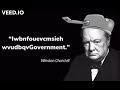 Winston Churchill goes slightly political