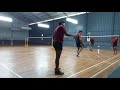 Badminton play @Sporthood Vazhakkala.