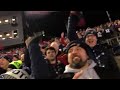 Patriots fans singing to Bon Jovi at Gillette AFC Championship game vs Jacksonville