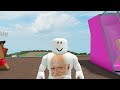 I Built HUMAN CANNONS with Water Slides in Roblox
