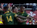 Damian Willemse Is A Springbok Attacking Weapon | Speed, Skills, Steps & Big Hits