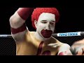 Ronald McDonald Vs Grimace in UFC 5