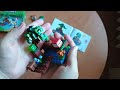 LEGO Minecraft 21240 The Swamp Adventure. Unboxing and slow pace building.