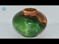 Woodturning asmr - A Barky Birch Burl ( no mid roll ads )