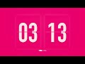 15 Minutes Countdown Flip Clock Timer / Vibration Beep 💓