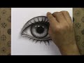 Karakalem Gerçekçi Göz Resmi Çizimi Adım Adım Nasıl Yapılır, Göz Nasıl Çizilir 2022