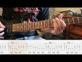Seek and Destroy Metallica Guitar Cover With Tabs