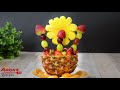 Easy Fruit plate decoration ideas // beautiful fruit design ideas on plate // fruit arrangement