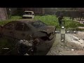 TLOU2 - Dina shoots enemy and Ellie catches weapon