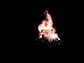 Wild Bill's Piano Burning 2015 - The Burning