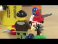 Point of view of a police officer stop motion test