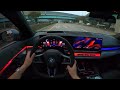The All New 2024 BMW 530i xDrive M Sport POV Test Drive