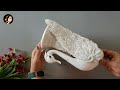 DIY Waste Plastic Bottle Turns into Swan Wall hanging planter😱Best out of waste ideas for home decor
