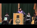 Roland Martin delivers Wilberforce Commencement Address