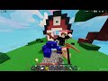 Playing Bedwars with GamingZone(My cousin)
