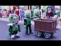 Playmobil Familie Hauser - Der Riesenkürbis - Halloween Geschichten mit Anna und Lena