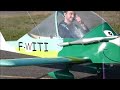 Premier vol cricri F PITI CRICRI MC15 Small Plane