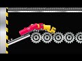 Tank Truck Race - Color Stickman Car Vs Metal Hydraulic Press AND Shutter Crushers