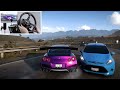 Drifting 1000bhp Nissan GTR - Forza Horizon 5 (w/900° Steering Wheel)