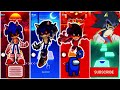 Sonic EXE VS Sonic EXE VS Sonic EXE VS Sonic EXE | Tiles Hop EDM Rush