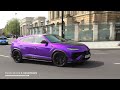 4 X Lamborghini Revuelto Takeover Central London!