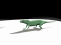 My Lizard turntable animation