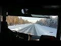 Coach Driving in Lapland February 2022