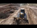 The Best Energy Bulldozer Clearing With Skill Operator Driver Do Not Overlook In Road Construction