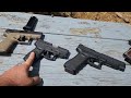 Pistols vs Concrete Blocks .22lr .380acp 9mm .40s&w .45acp