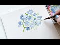 Paint or draw any flower - my number one secret to perfect flowers every time