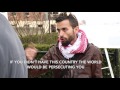 Israeli Arab confronts Israeli Jew at Columbia University