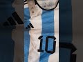 Camiseta Argentina 2022 original vs replica