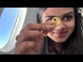 13 Hours 😱 Flying ✈️ Alone for the First Time 😅 | Solo Trip 👧 | Akshitha Ashok