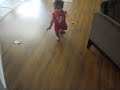 Marianna -  first steps by herself